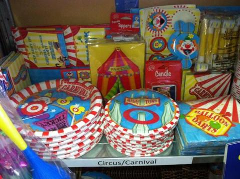 Circus/Carnival Party Supplies