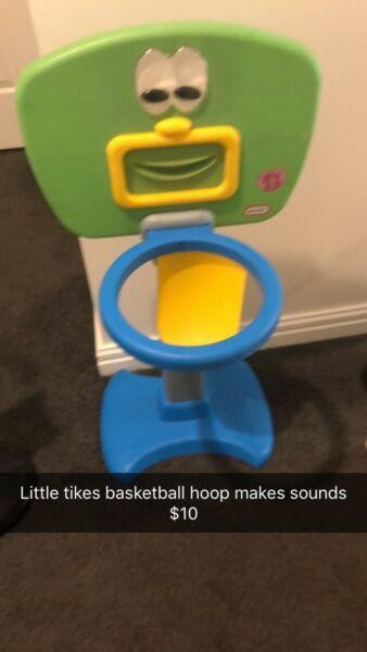 Little tikes basketball hoop