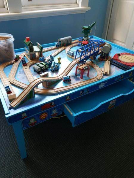Thomas the Tank Engine wooden train table