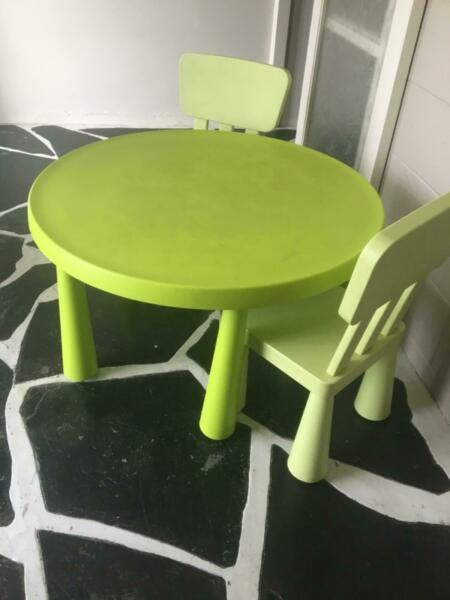 Kids table and chairs ikea