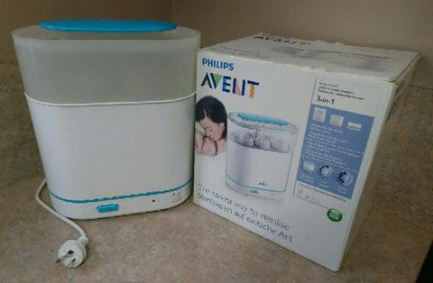 Philips Avent 3 in 1 electric steam steriliser