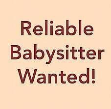 Wanted Babysitter- Evenings during the week