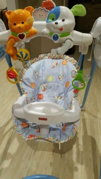 Baby Playful Pets Swing - Fisher Price
