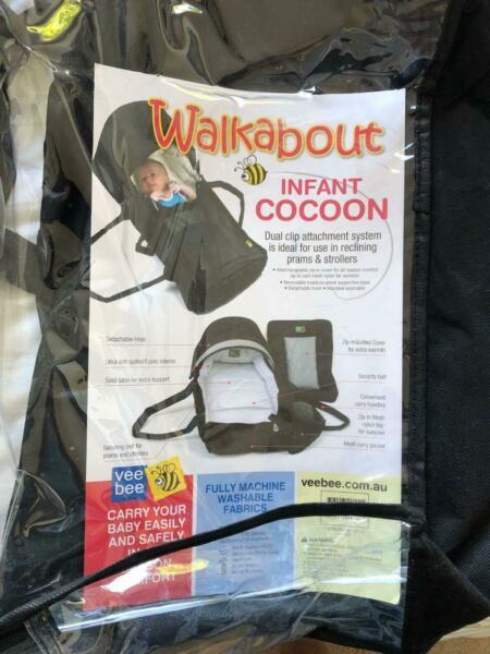 Walkabout infant cocoon - good condition