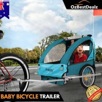 Kids Baby Bicycle Trailer Bike Pram Child Carrier