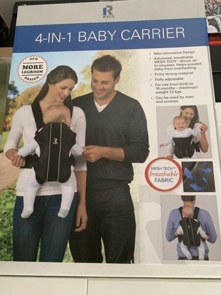 Ryco baby carrier brand new