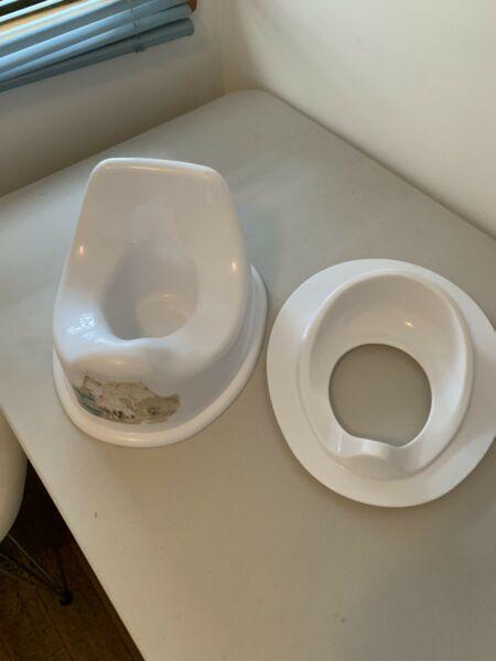 FREE Potty and on-toilet seat trainer