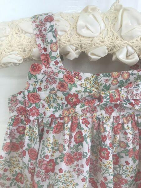 Beautiful Bebe by Minihaha size 24 months toddler girl's floral dress