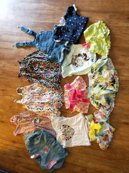 Size 1 baby girl clothes
