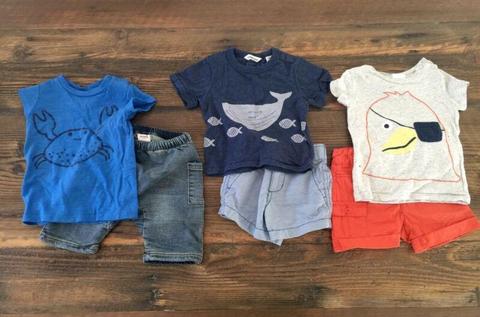 000 size baby boy clothes funky cute bundle summer branded
