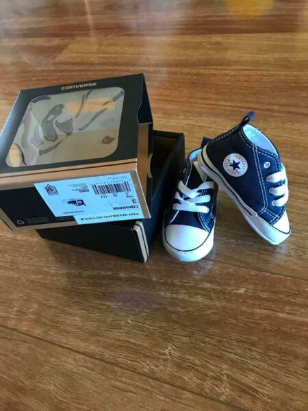 baby converse and GAP jumper and more