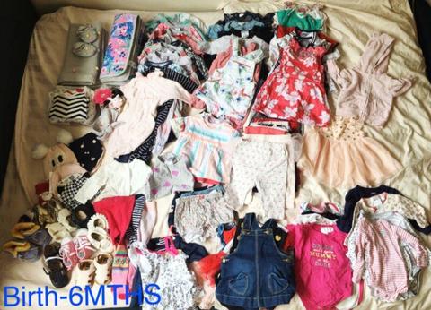 Baby Girl Clothes Birth - 6 months