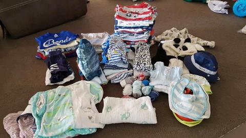 bulk baby boy size 00 clothes in good condition
