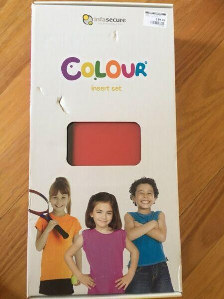 Infasecure Colour Insert Set-Red