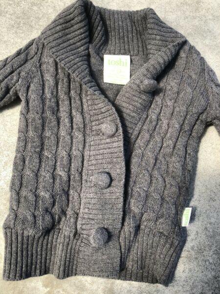 Toshi knit cardigan unisex baby size 00
