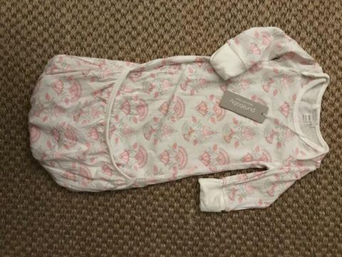 Pure baby sleep sack newborn || never used || organic