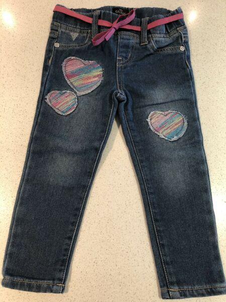Baby Girls Guess Jeans, size 24 months