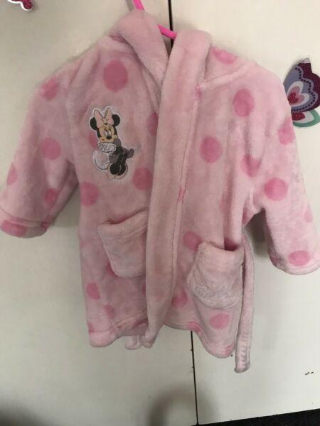 Minnie Mouse dressing gown