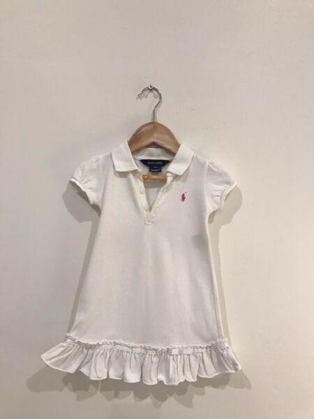 Polo Ralph Lauren white dress - 18mnths