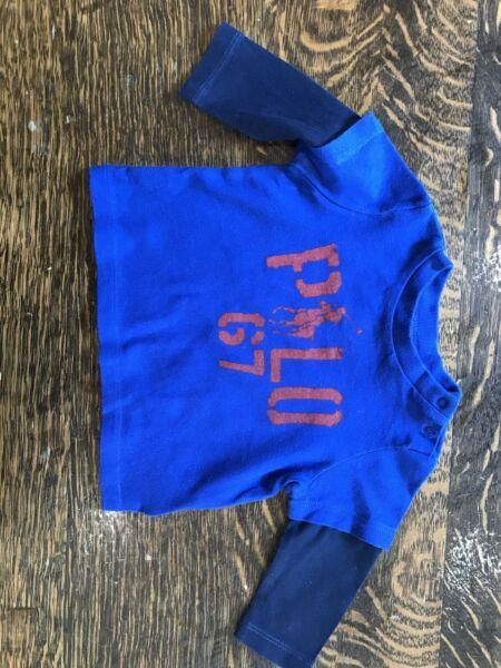 Polo Ralph Lauren Designer Baby T-Shirt 3month