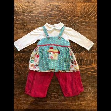 Catimini Designer French Children's clothes, 6-12month outfit
