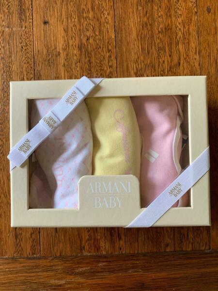 Emporio Armani Baby Bodysuit Gift Set