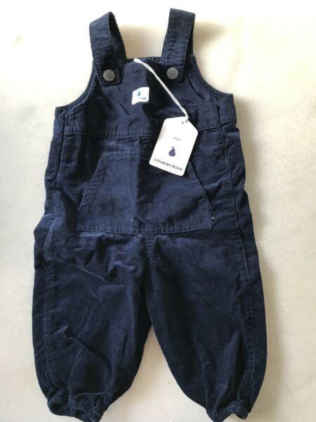 Country toad overalls BRAND NEW WITH TAGS