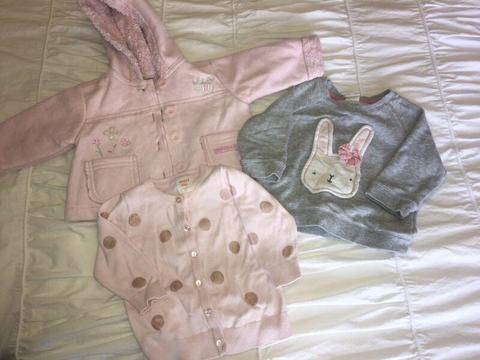 3-6 months baby girl clothing bundle