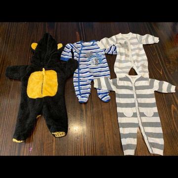 Brand name newborn warm onesies