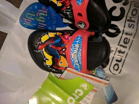 Brand new Superman crocs