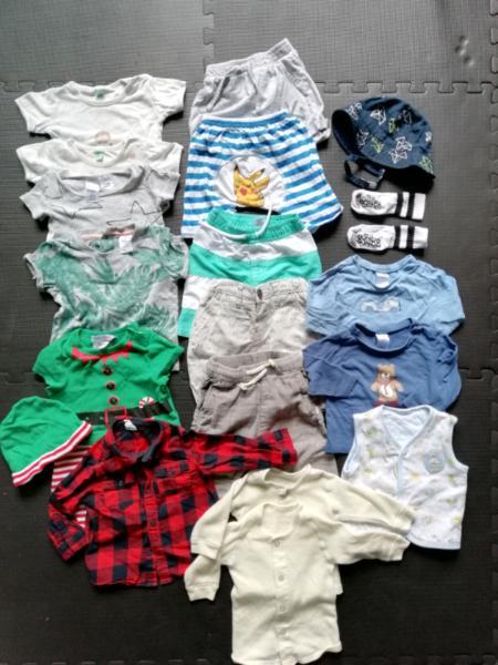 Baby Boy Clothes Bundle Size 0- H&M, Bonds etc