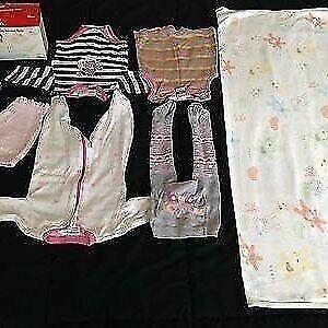 Baby clothing With Swaddle Blankets Lot 0000