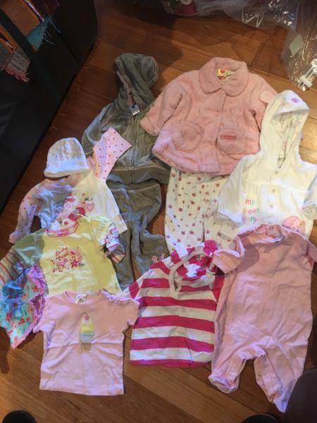 Baby clothes bundle Size 3-6 mths