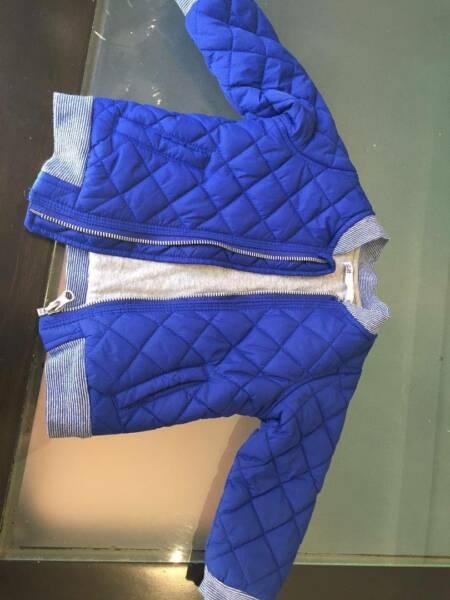 light spring puffer jacket for baby 12-18mnths