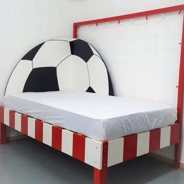 Kids Bed Soccer Theme