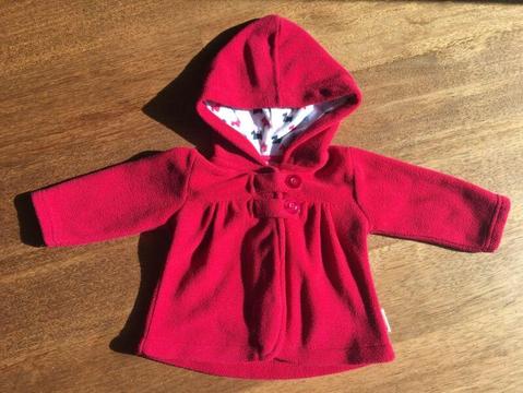 Baby Girls Fleece Jacket - Size 00