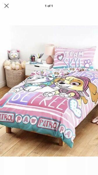 Wanted: Paw Patrol Skye Everest SINGLE Bed Quilt Cover Set