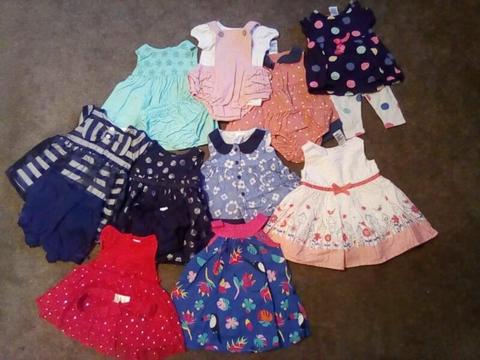 10 Baby girls dresses SIZE 000 (0-3months) $30