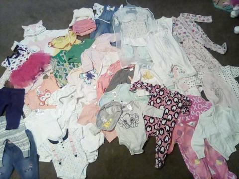 Size 000 baby girl clothes $35