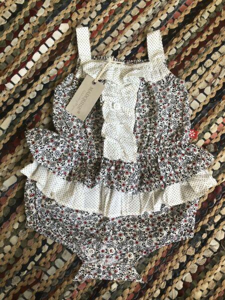 Marquise baby girl romper size 000 - new with tags