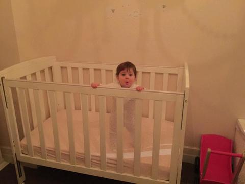 White Baby Cot Bed