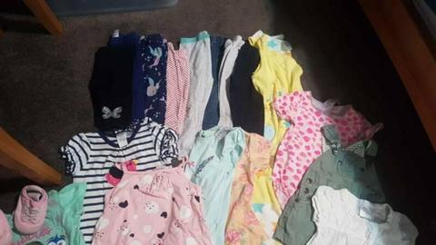 size 1 girl summer clothing bundle