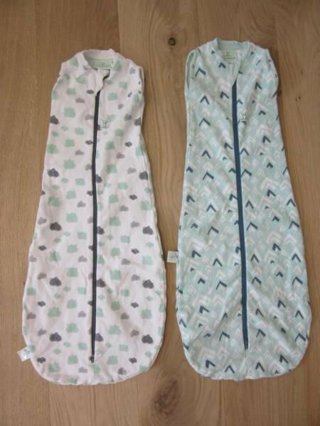 2 x Ergopouch Cocoon Sleeping bags 1.0 Tog (3-12 Months)