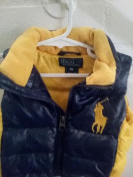 Polo by Ralph Lauren 9 months old boys puffy vest