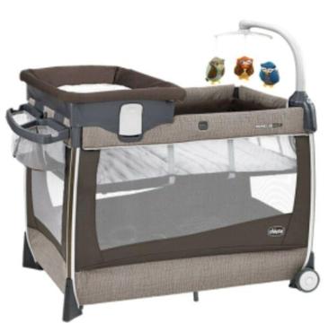 Chicco lullaby magic luxury portable cot