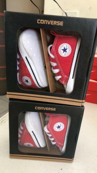 Baby converse shoes (pre walking shoes)
