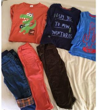 Boys size 2 bundle - Jeans, pants, cords, longsleeve tops