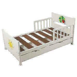 Toddler bed for sale, GUC, including inner spring mattress and be