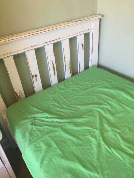 Single Beds - kids wooden beds,2 available (with foam mattresses)