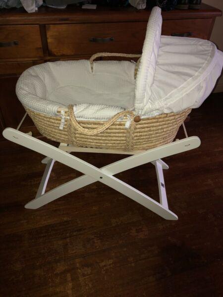 New Moses basket and stand